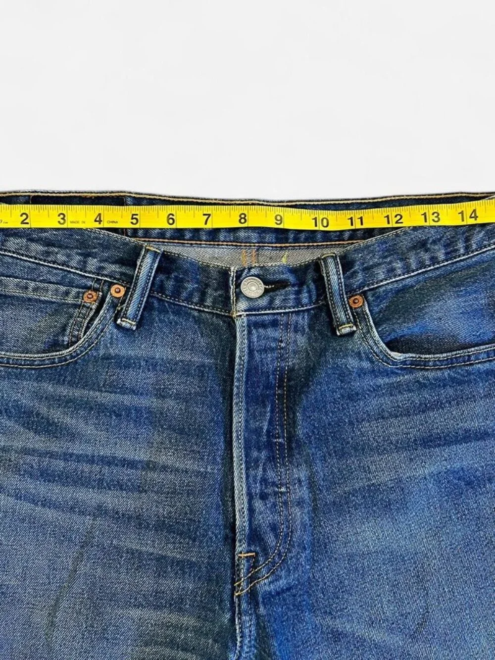 Levi's Long Denim Shorts